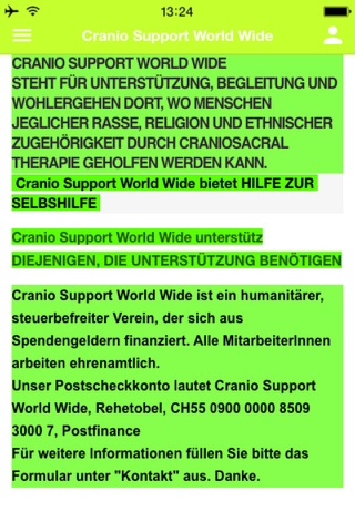 www.craniosupportworldwide.org screenshot 3