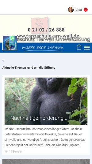 Unsere Erde - Stiftung(圖1)-速報App