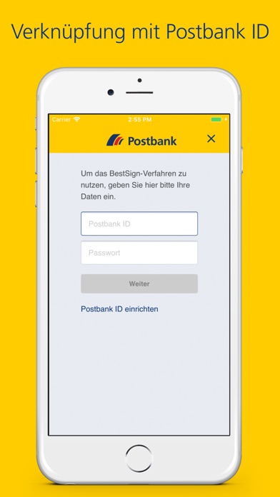 Postbank BestSign App für PC - Windows 10,8,7 (Deutsch) - Download kostenlos