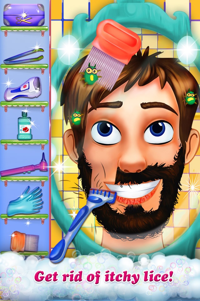 Hairy Face Makeover Salon screenshot 4