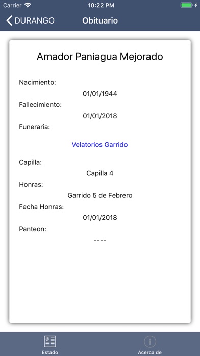 Obituario Digital screenshot 4