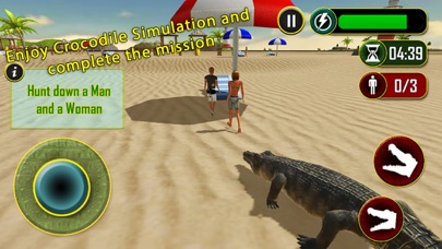 Wild Crocodile Beach Attack screenshot 4