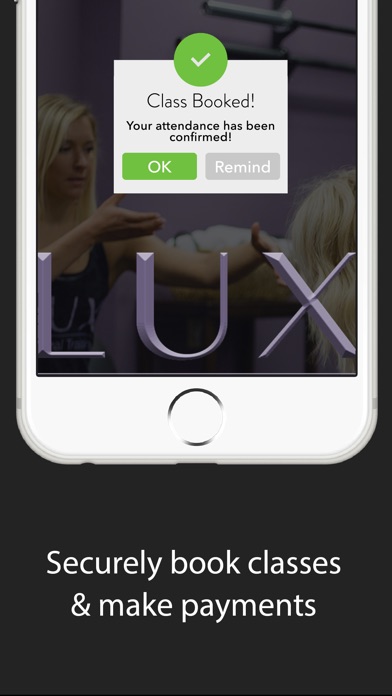 LUX Booking App screenshot 2
