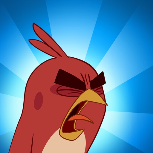 Angry Birds Stickers iOS App