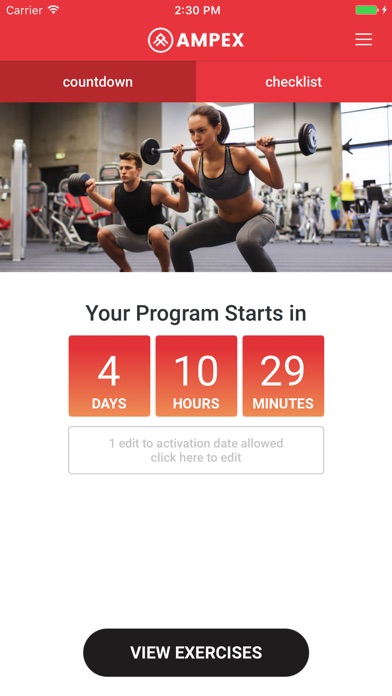 Ampex™ 15-Day Fitness Program screenshot 2