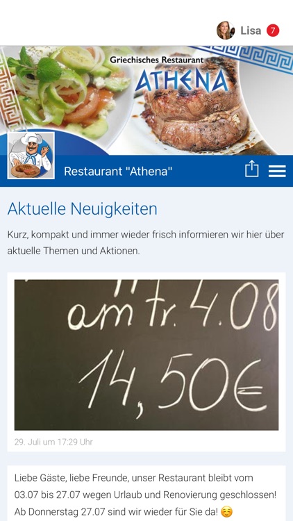 Restaurant Athena
