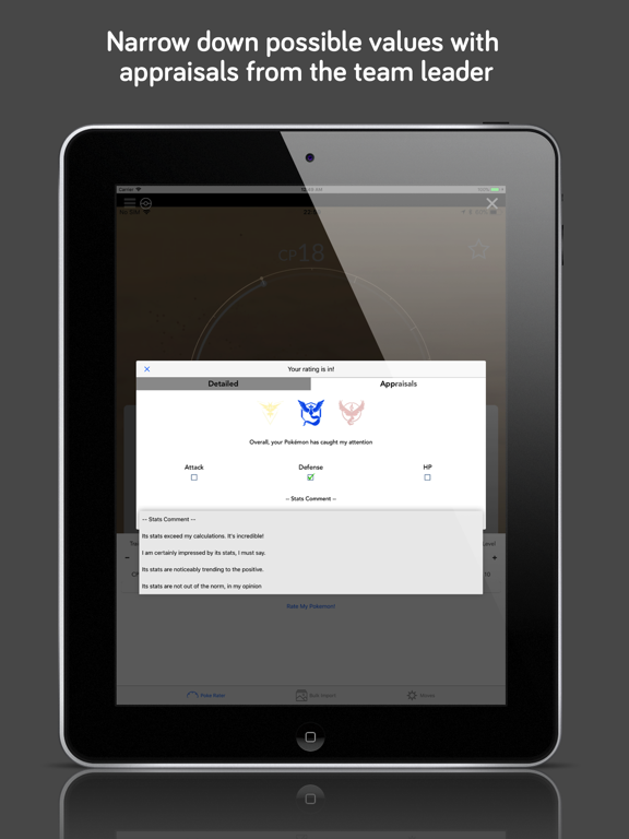 Poke Rater, IV from screenshot screenshot 3