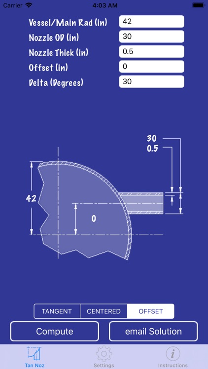 Tangential Nozzle