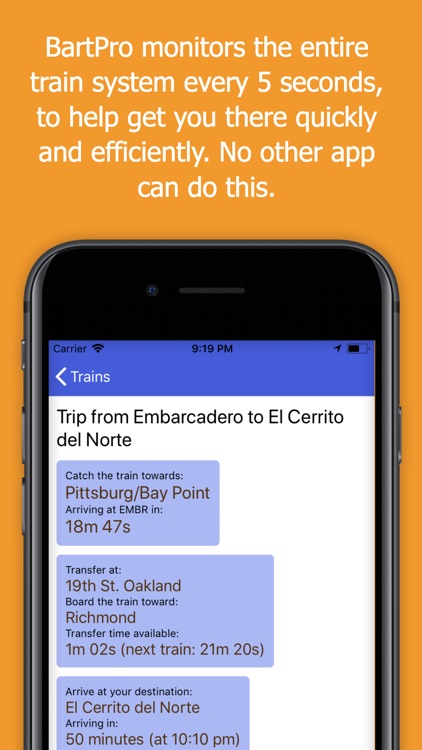 BartPro - Easy Fast BART Times screenshot-3