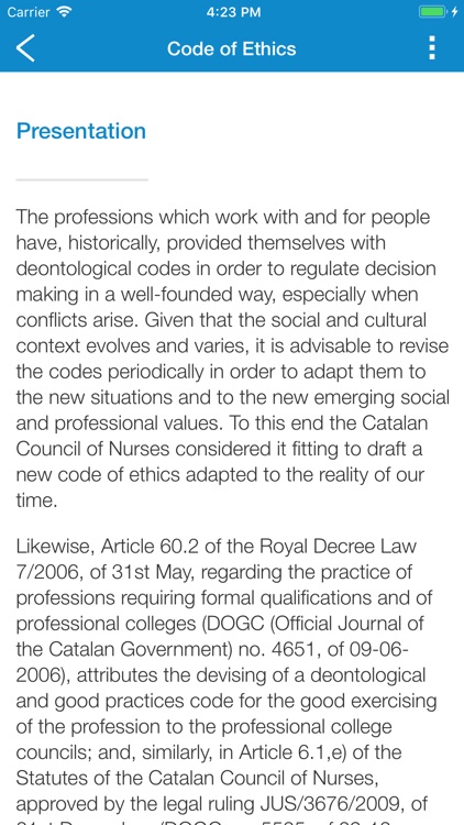 Code of Ethics