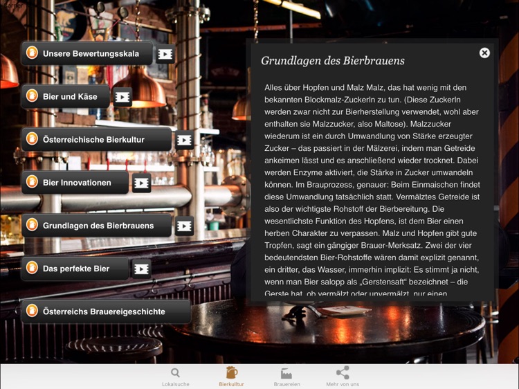 Conrad Seids "Bier Guide" screenshot-3