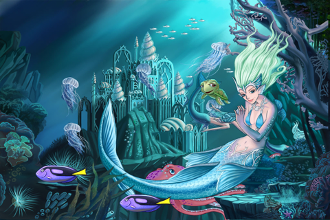 The Little Mermaid Game Book - náhled