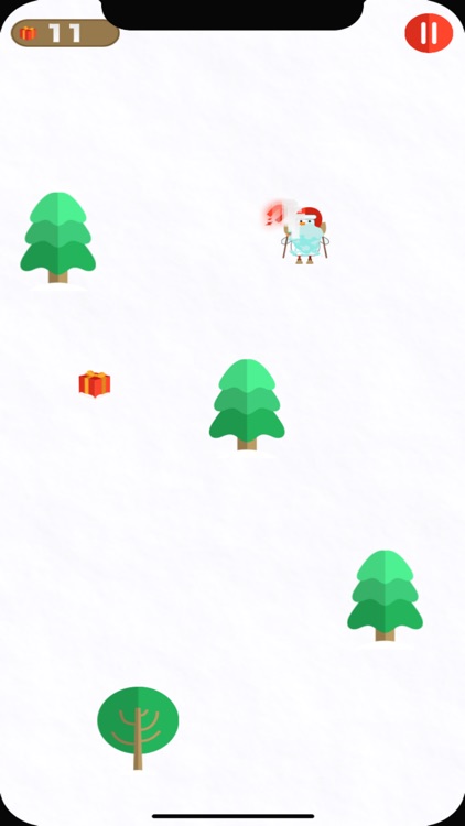 Snowman Run: Downhill Slalom