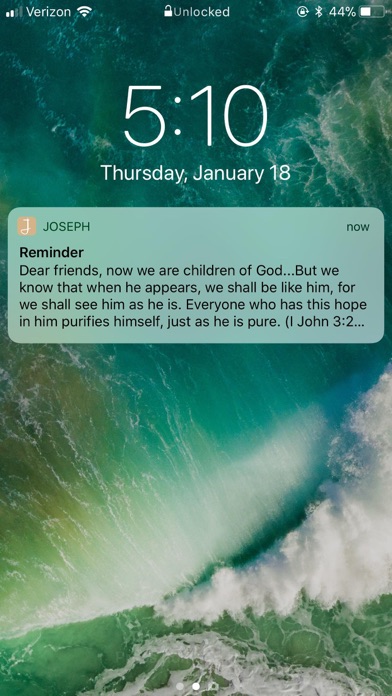 Joseph - The Purity App screenshot 3