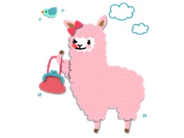 Lovely Alpaca Emoji Sticker