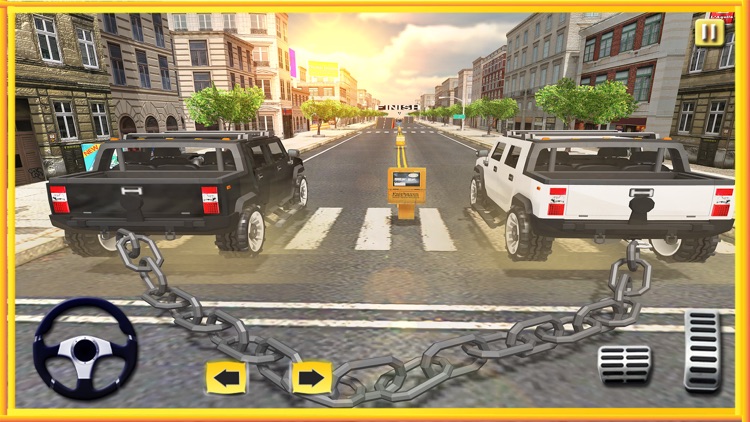 Chained Car Racing 3D screenshot-0