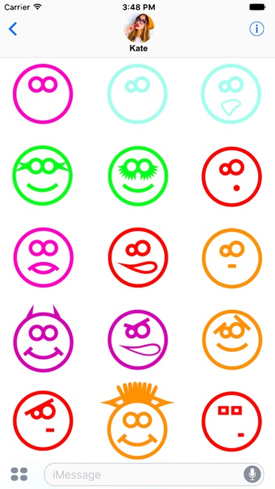 Animated Neon Emoji screenshot 2
