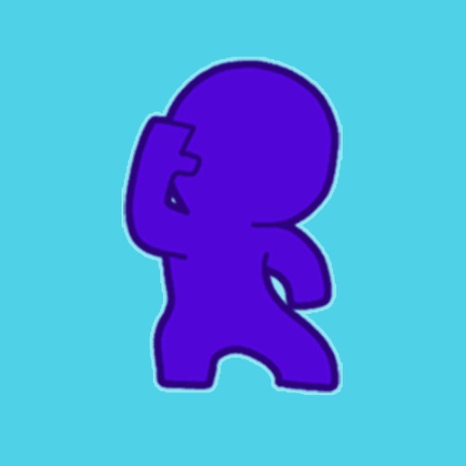 Colorful Men Stickers!
