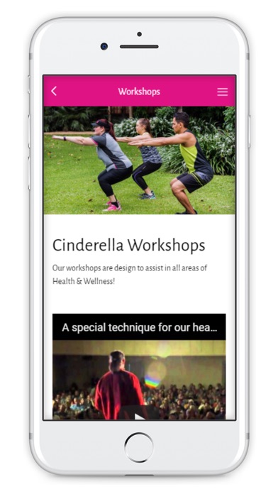 Cinderella Health & Fitness screenshot 2