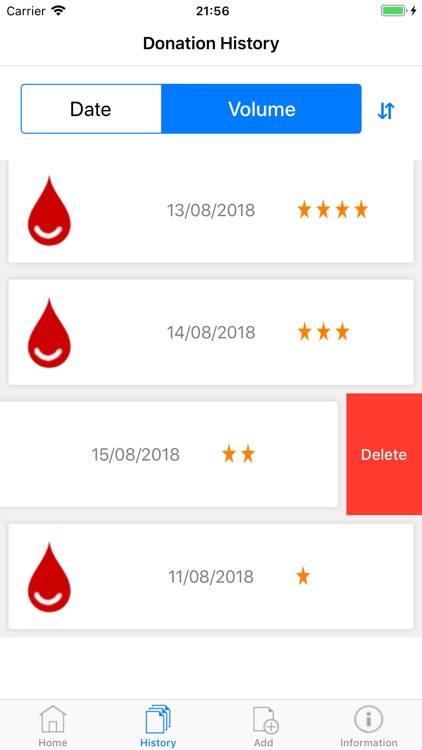 Blood Donor Diary screenshot-5