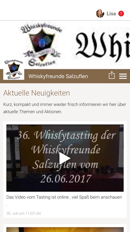 Whiskyfreunde Salzuflen App