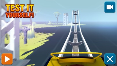 Roller Coaster Builder Game screenshot 2