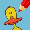 Little Duck Drawing Paint Games Coloring Book