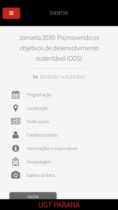 UGT Paraná screenshot 2