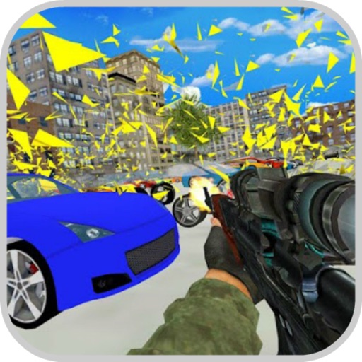 Shoot Car Crazy: Destroy City iOS App