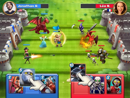 Castle Crush: карточные игры на iPad