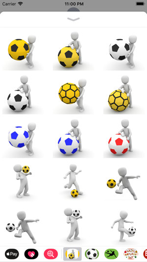 Human and Football Stickers(圖1)-速報App