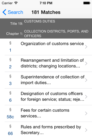 19 USC - Customs Duties (LawStack Series) screenshot 3