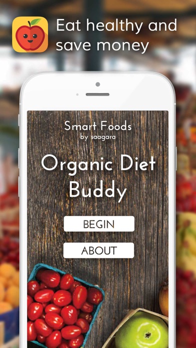 How to cancel & delete Smart Foods - Organic Diet Buddy from iphone & ipad 1