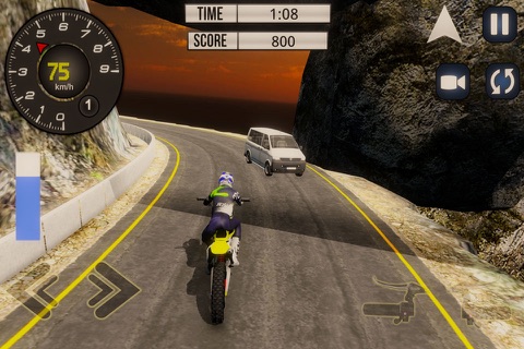 Mountain Motor-Cross Bike Sim screenshot 3