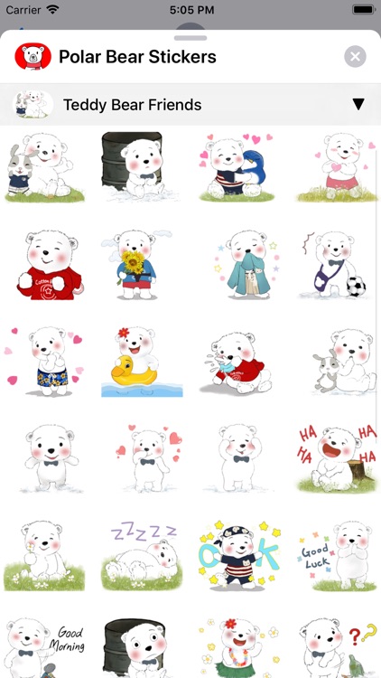 Polar Bear Sticker screenshot-6