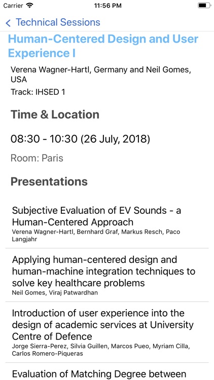 AHFE International Conferences screenshot-6