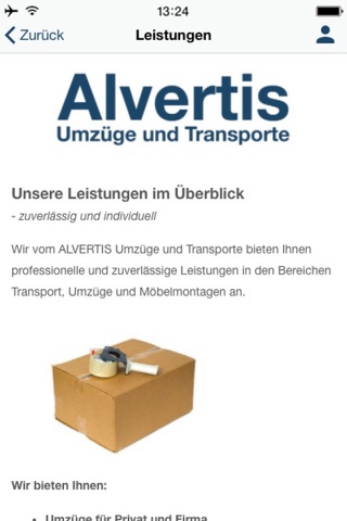 Alvertis Umzüge und Transporte screenshot 3