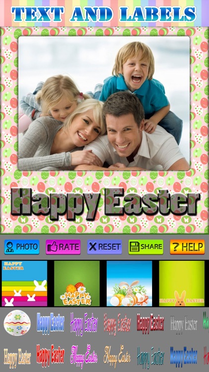 Easter Photo Frame and Sticker screenshot-3