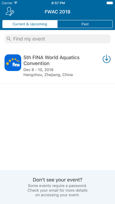 FINA World Aquatics Convention screenshot 2
