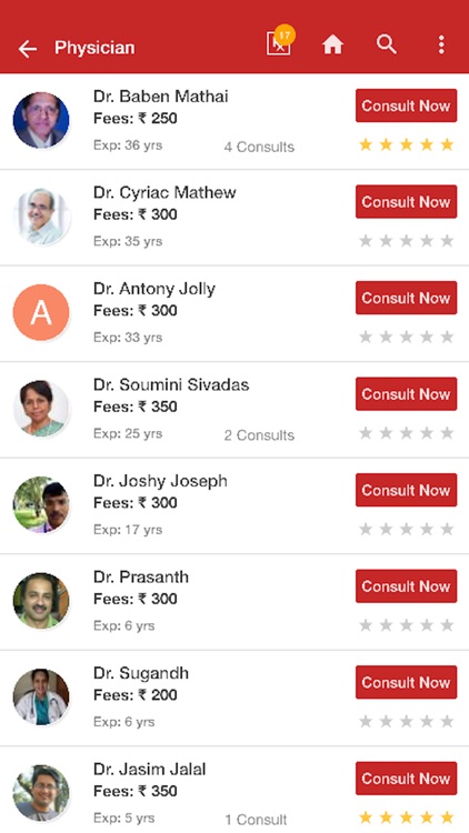 BookMyConsult: Doctor on Phone