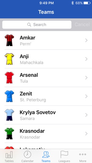 Russian Football 2017-2018(圖3)-速報App