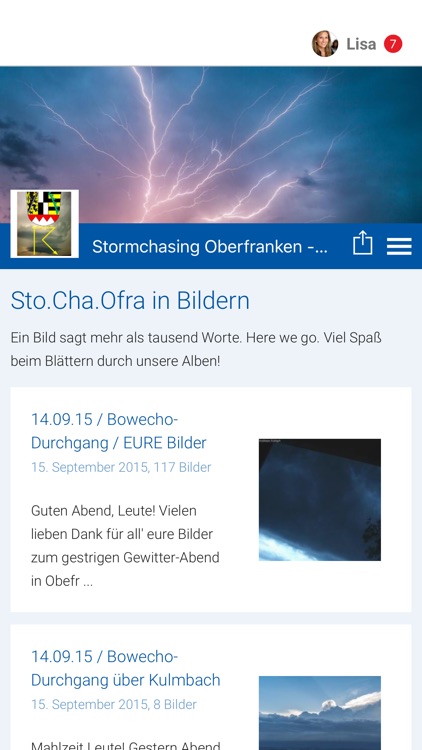 Stormchasing Oberfranken