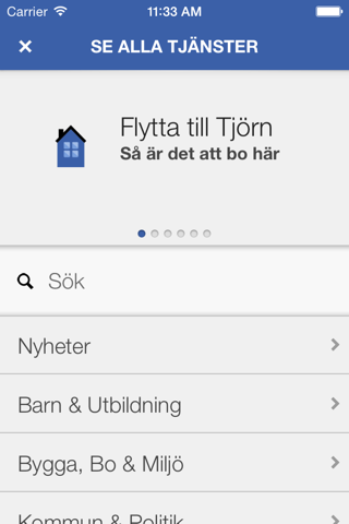 Tjörn screenshot 2