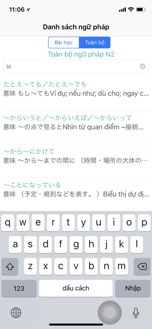 JLPT Ngữ Pháp N2 Pro(圖5)-速報App