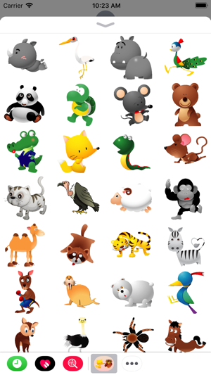 Cute Zoo - Animated Stickers