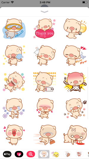 Piggy Pig Sticker(圖3)-速報App