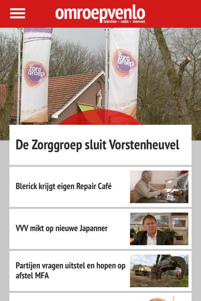 Omroep Venlo screenshot 2