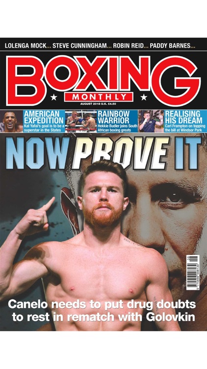 Boxing Monthly Magazine