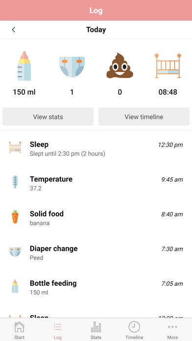 Baby Activity Tracker screenshot 2