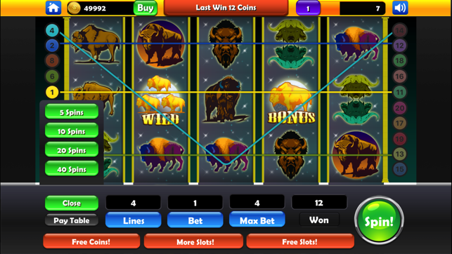 Slots: Buffalo Moon Casino(圖4)-速報App